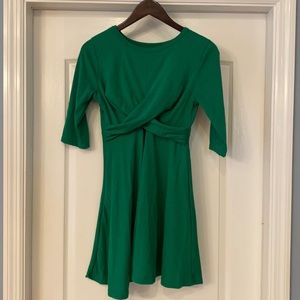 MauPu Green 3/4 Sleeve Dress Size Small